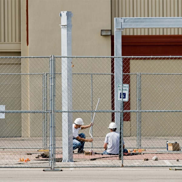 how long can i rent the temporary fence for my building site or event in Duxbury